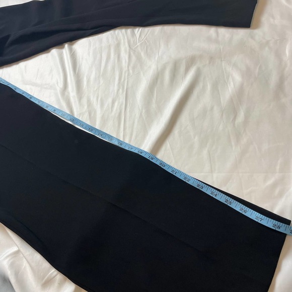 Talbots Classic side zip Full leg trouser pant black - Picture 7 of 9